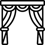 Curtains Fancy Double Panel (Size 72 Inchs)